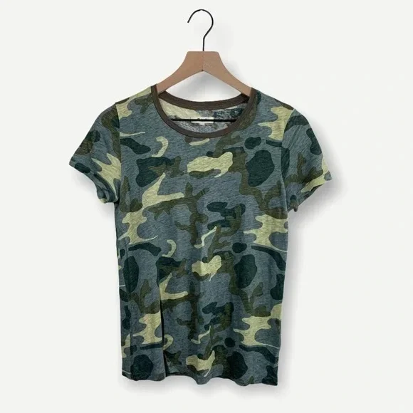 Madewell linen camo tee - Picture 2 of 7